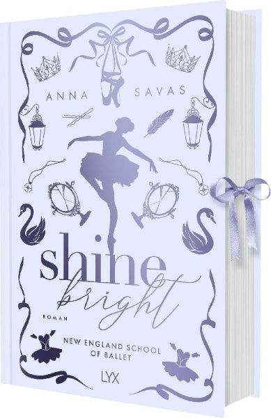 Buchcover und Innenansicht für das Buch: Shine Bright - New England School of Ballet: Special Edition