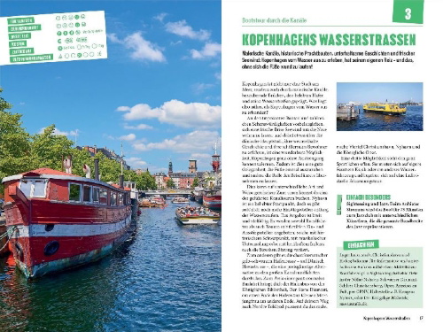 Buchcover und Innenansicht für das Buch: Einfach Kopenhagen!