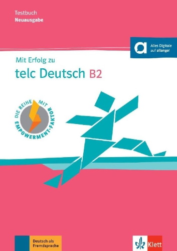 Buchcover und Innenansicht für das Buch: Mit Erfolg zu telc Deutsch B2 - Testbuch