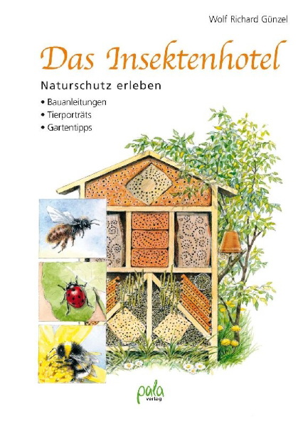 Buchcover und Innenansicht für das Buch: Das Insektenhotel