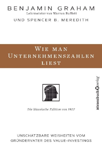 Buchcover und Innenansicht für das Buch: The Interpretation of financial statements (Benjamin Graham)