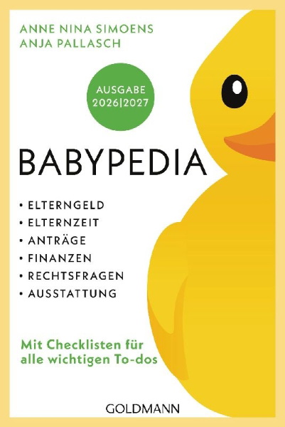 Buchcover und Innenansicht für das Buch: Babypedia