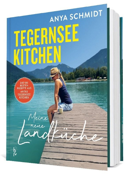 Buchcover und Innenansicht für das Buch: Tegernsee Kitchen