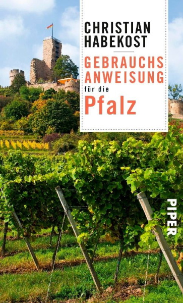 Buchcover und Innenansicht für das Buch: Gebrauchsanweisung für die Pfalz