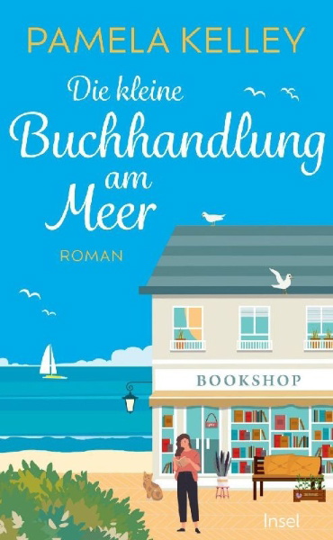 Buchcover und Innenansicht für das Buch: The Bookshop by the Bay