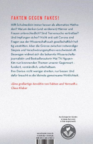 Buchcover und Innenansicht für das Buch: Die kleinste gemeinsame Wirklichkeit