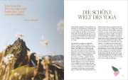 Buchcover und Innenansicht für das Buch: Yoga