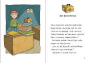 Buchcover und Innenansicht für das Buch: Bücherfresser und Dachbodengespenster