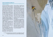 Buchcover und Innenansicht für das Buch: Yoga für Kletterer und Bergsportler