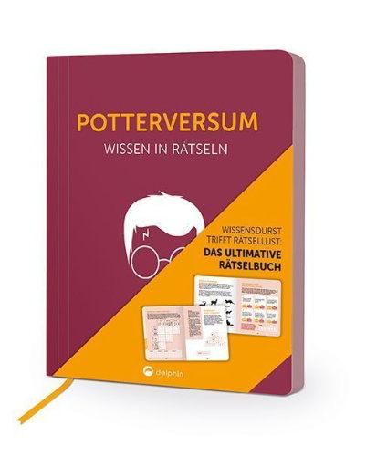 Buchcover und Innenansicht für das Buch: Potterversum I Wissen in Rätseln