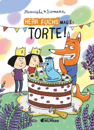 Buchcover und Innenansicht für das Buch: Herr Fuchs mag Torte