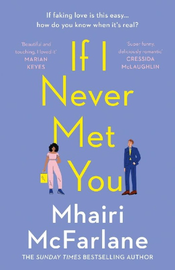 Buchcover und Innenansicht für das Buch: If I Never Met You