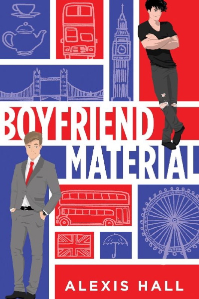 Buchcover und Innenansicht für das Buch: Boyfriend Material