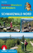 Buchcover und Innenansicht für das Buch: ErlebnisWandern mit Kindern Schwarzwald Nord