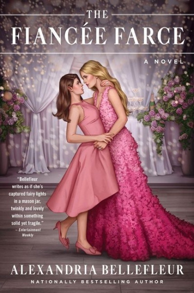 Buchcover und Innenansicht für das Buch: The Fiancée Farce