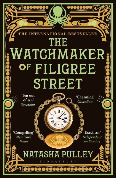 Buchcover und Innenansicht für das Buch: The Watchmaker of Filigree Street