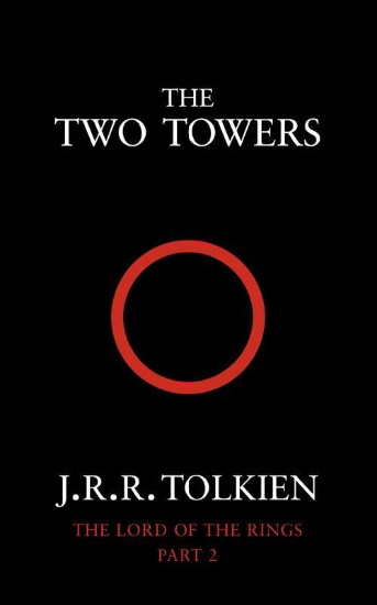 Buchcover und Innenansicht für das Buch: The Two Towers/The Lord of the Rings 2.