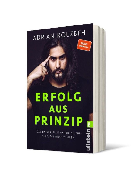 Buchcover und Innenansicht für das Buch: Erfolg aus Prinzip