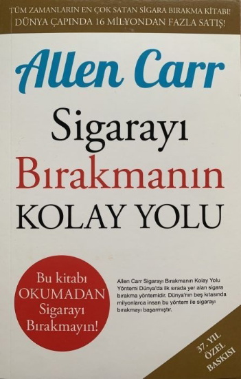 Buchcover und Innenansicht für das Buch: Sigarayi Birakmanin Kolay Yolu