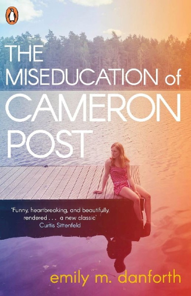 Buchcover und Innenansicht für das Buch: The Miseducation of Cameron Post