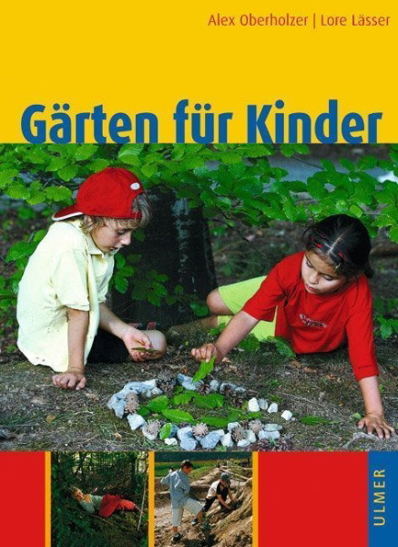 Buchcover und Innenansicht für das Buch: Gärten für Kinder