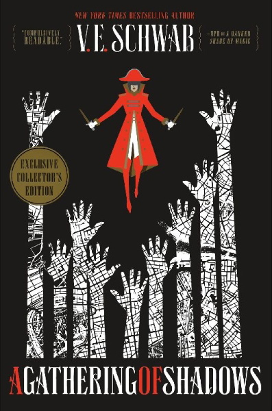Buchcover und Innenansicht für das Buch: A Gathering of Shadows Collector's Edition