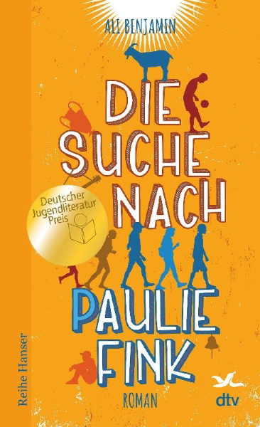 Buchcover und Innenansicht für das Buch: Die Suche nach Paulie Fink