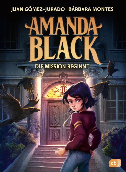Buchcover und Innenansicht für das Buch: Amanda Black - Una herencia peligrosa
