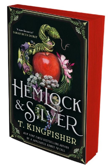Buchcover und Innenansicht für das Buch: Hemlock & Silver