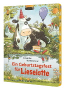 Buchcover und Innenansicht für das Buch: Ein Geburtstagsfest für Lieselotte