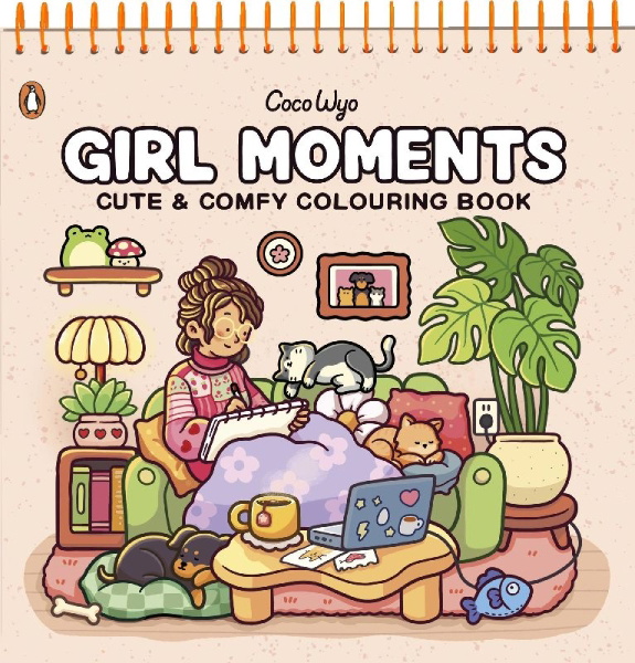 Buchcover und Innenansicht für das Buch: Girl Moments