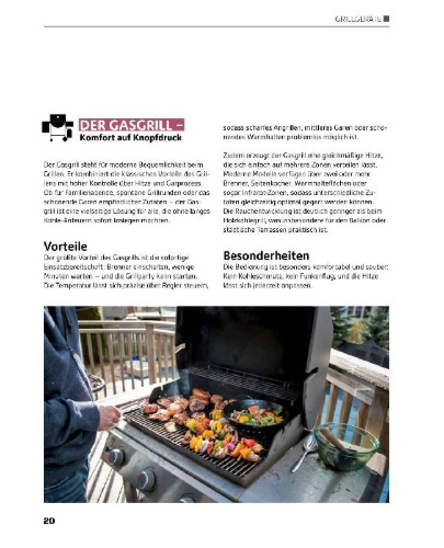Buchcover und Innenansicht für das Buch: Grillen GOLD