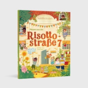 Buchcover und Innenansicht für das Buch: Neues aus der Risottostraße 7