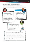 Buchcover und Innenansicht für das Buch: Die drei ??? Kids: Mein Übungsheft Mathe 1. Klasse - Rechnen bis 20