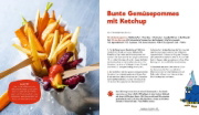 Buchcover und Innenansicht für das Buch: Kochen und backen mit der Maus