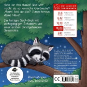 Buchcover und Innenansicht für das Buch: Komm heraus, kleine Maus!: Wo bist du in der Nacht?