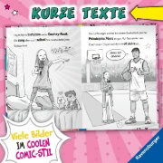 Buchcover und Innenansicht für das Buch: Pop-Stars. Alles über Taylor Swift. Vom Gesangs-Talent zum Megastar