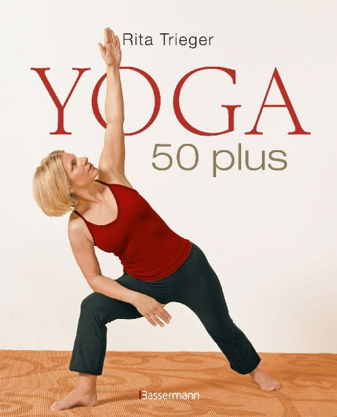 Buchcover und Innenansicht für das Buch: Yoga 50 plus