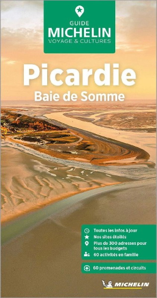 Buchcover und Innenansicht für das Buch: Michelin Le Guide Vert Picardie