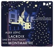 Buchcover und Innenansicht für das Buch: Lacroix und die stille Nacht von Montmartre. Sein dritter Fall