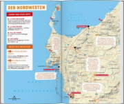Buchcover und Innenansicht für das Buch: MARCO POLO Reiseführer Sardinien