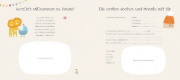 Buchcover und Innenansicht für das Buch: Du bist einfach wundervoll - Dein Babyalbum