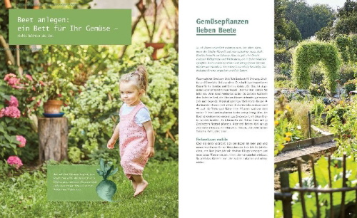 Buchcover und Innenansicht für das Buch: Wühl dich glücklich