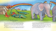 Buchcover und Innenansicht für das Buch: Die Bibel für Kinder erzählt von Margot Käßmann