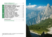 Buchcover und Innenansicht für das Buch: Dolomiten Höhenwege 1-3