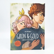 Buchcover und Innenansicht für das Buch: Grün & Gold - Liebe in allen Farben 3