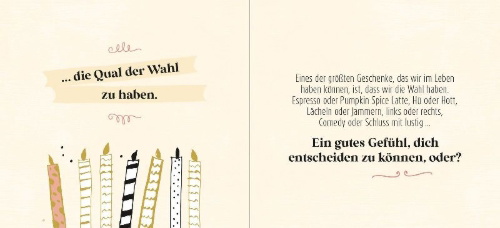 Buchcover und Innenansicht für das Buch: 40 - Genau das richtige Alter, um ...