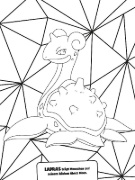 Buchcover und Innenansicht für das Buch: Pokémon: Malspaß mit 3D-Stickern