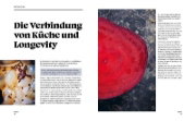 Buchcover und Innenansicht für das Buch: Levante Genuss für ein gesundes, langes Leben