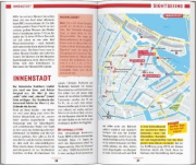 Buchcover und Innenansicht für das Buch: MARCO POLO Reiseführer Amsterdam